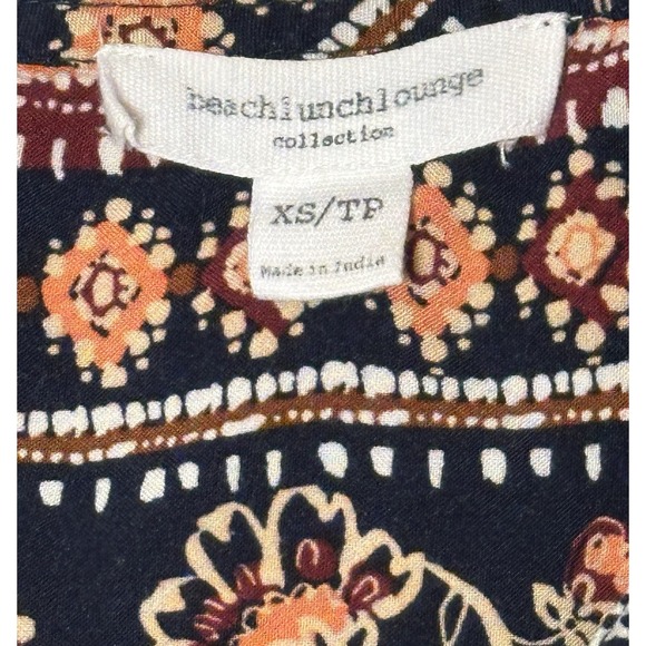 Sleeveless Boho Chic Dress Size XS Beachlunchlounge Collection - Picture 3 of 5